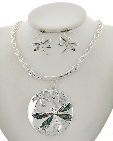 Dragonfly Necklace Set