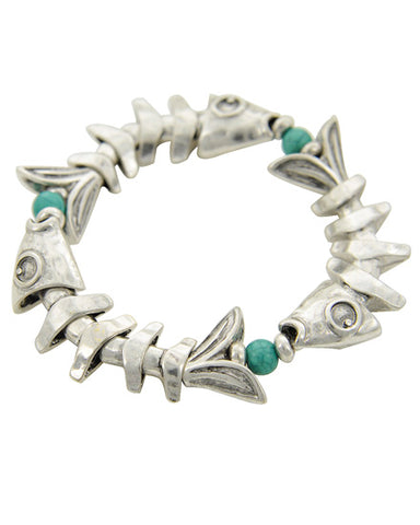 Fish Bone Bracelet