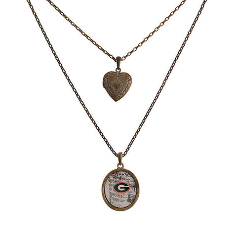 Georgia Bulldogs Necklace