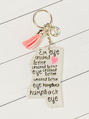 Mississippi Keychain