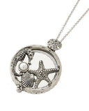 Sea Life Magnifying Glass Necklace