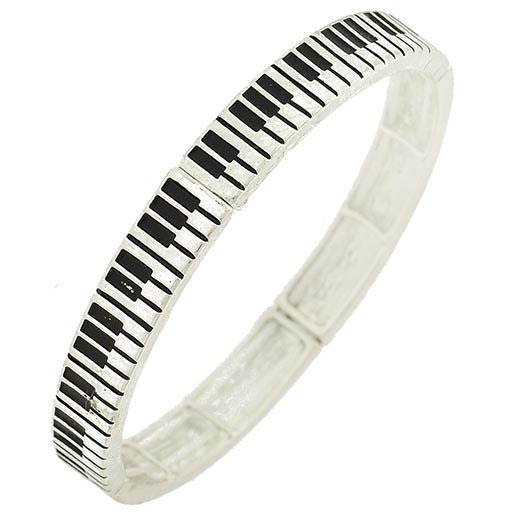 Piano Wire Bracelet with Textured Strands – The Symphony Store