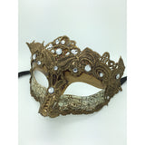 Antiqued Mardi Gras Mask