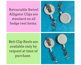 Christmas Tree Cake Badge Reel