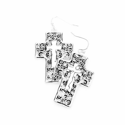 Cross Earrings