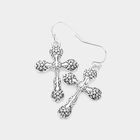 Cross Earrings