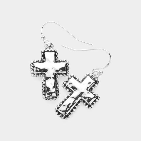 Cross Earrings