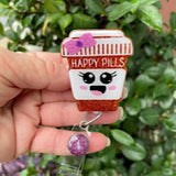 Prescription Bottle Badge Reel