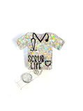 Scrub Life Badge Reels