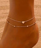 Heart Anklet