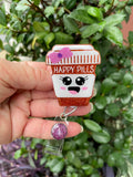 Prescription Bottle Badge Reel
