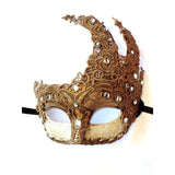 Antiqued Mardi Gras Mask