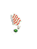Christmas Tree Cake Badge Reel