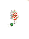 Christmas Tree Cake Badge Reel