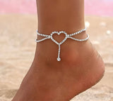 Heart Anklet