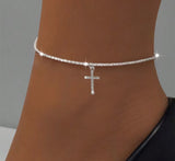 Cross Anklet