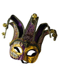 Men’s Jester Mardi Gras Mask
