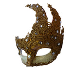 Antiqued Mardi Gras Mask