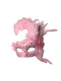 Pink Lace Mardi Gras Mask