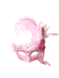Pink Lace Mardi Gras Mask