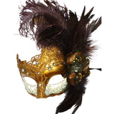 Antiqued Mardi Gras Mask