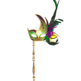 Mardi Gras Mask on Stick