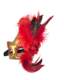 Red and Gold Mardi Gras Mask
