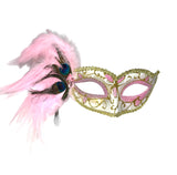Mardi Gras Mask, Pink, Masquerade