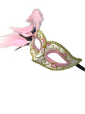 Mardi Gras Mask, Pink, Masquerade