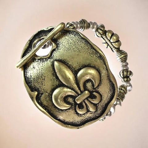 Fleur de Lis Bracelet
