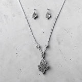 Fleur de Lis Necklace Set