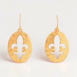 Fleur de Lis Earrings