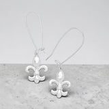 Fleur de Lis Earrings.