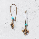 Fleur de Lis Earrings