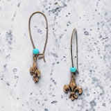 Fleur de Lis Earrings