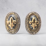 Fleur de Lis Earrings.