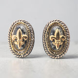 Fleur de Lis Earrings.