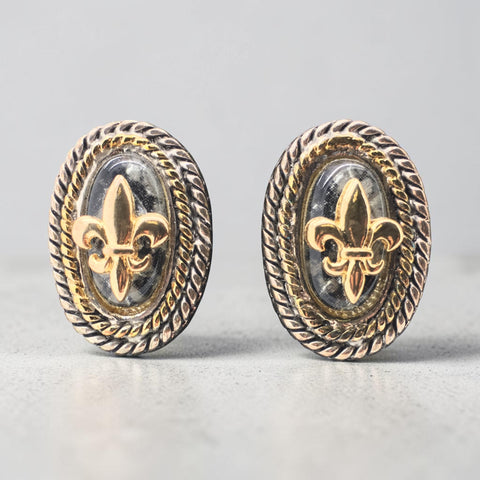 Fleur de Lis Earrings.