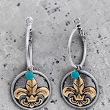 Fleur de Lis Earrings
