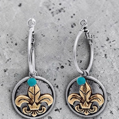 Fleur de Lis Earrings