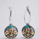 Fleur de Lis Earrings
