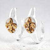 Fleur de Lis Earrings