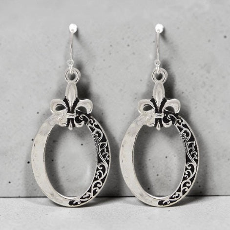 Fleur de Lis Earrings