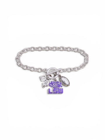 LSU Tigers Bracelet