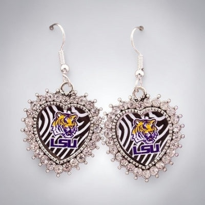 LSU Tigers Earrings