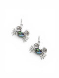 Abalone Crab Earrings
