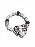 Houndstooth Elephant Bracelet