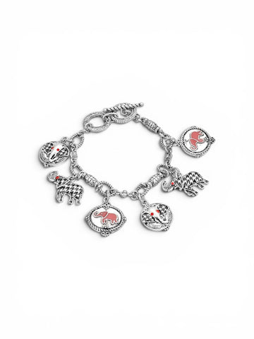 Houndstooth Elephant Bracelet