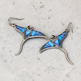 Manta Ray Earrings