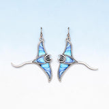 Manta Ray Earrings